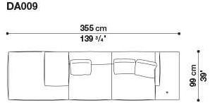 B&B Italia 3-х местный тканевый диван Dock sun-id-1376507 - Вид №88