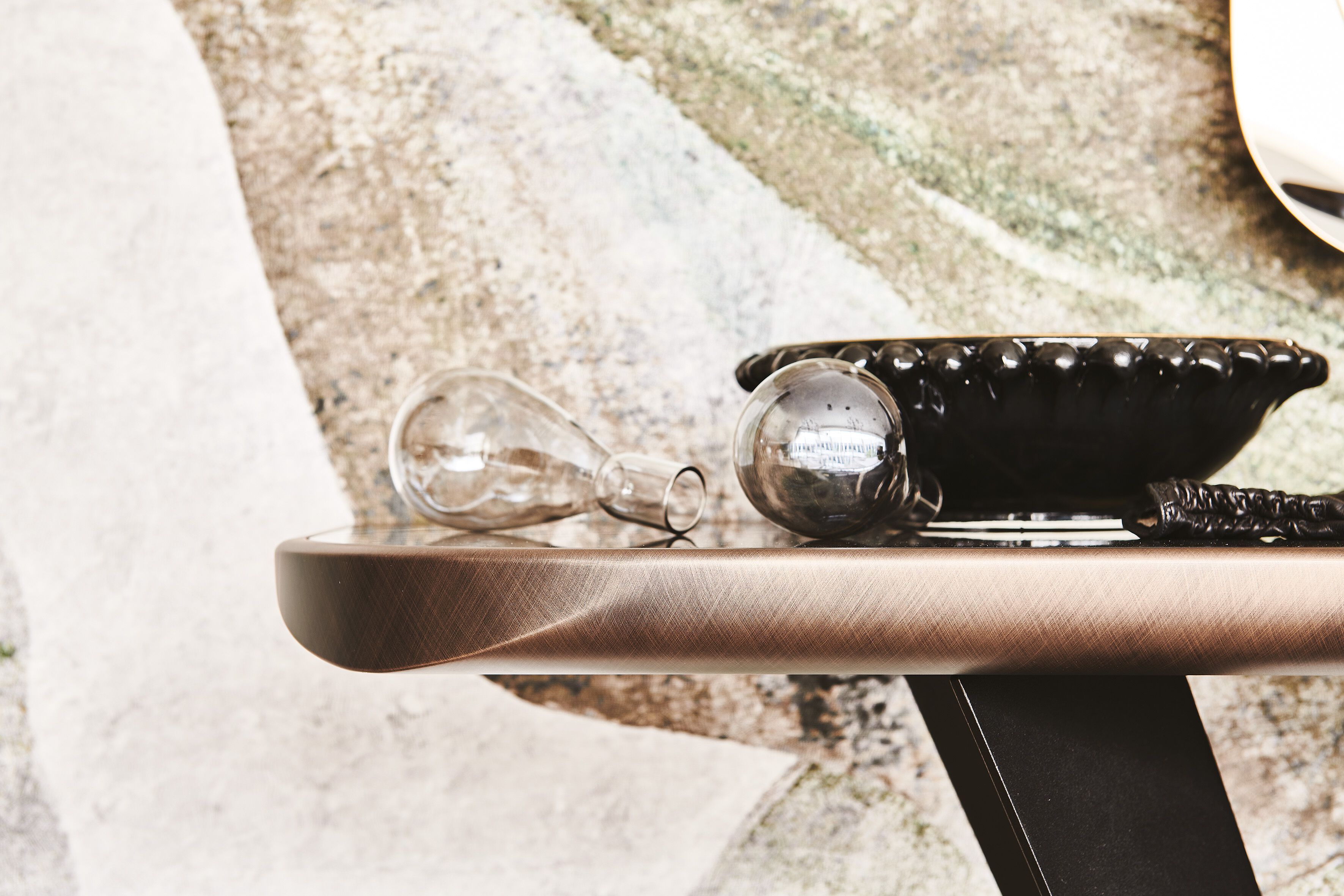 Стальной полумесяц и керамическая верхняя консоль Cattelan italia WESTIN KERAMIK PREMIUM ARCH-00143777 - Вид №4