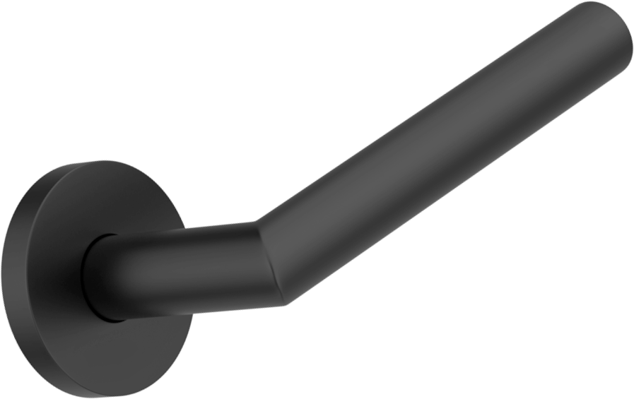 Q920-N Рычаг с косым креплением из нержавеющей стали Ø19 мм на розетке