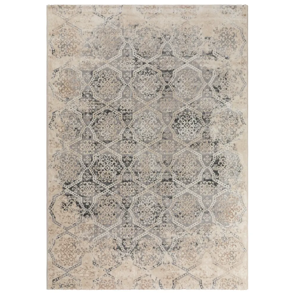 Ковер полипропилен Nika 0A782A 160х230 см цвет бежевый STLM-2121280