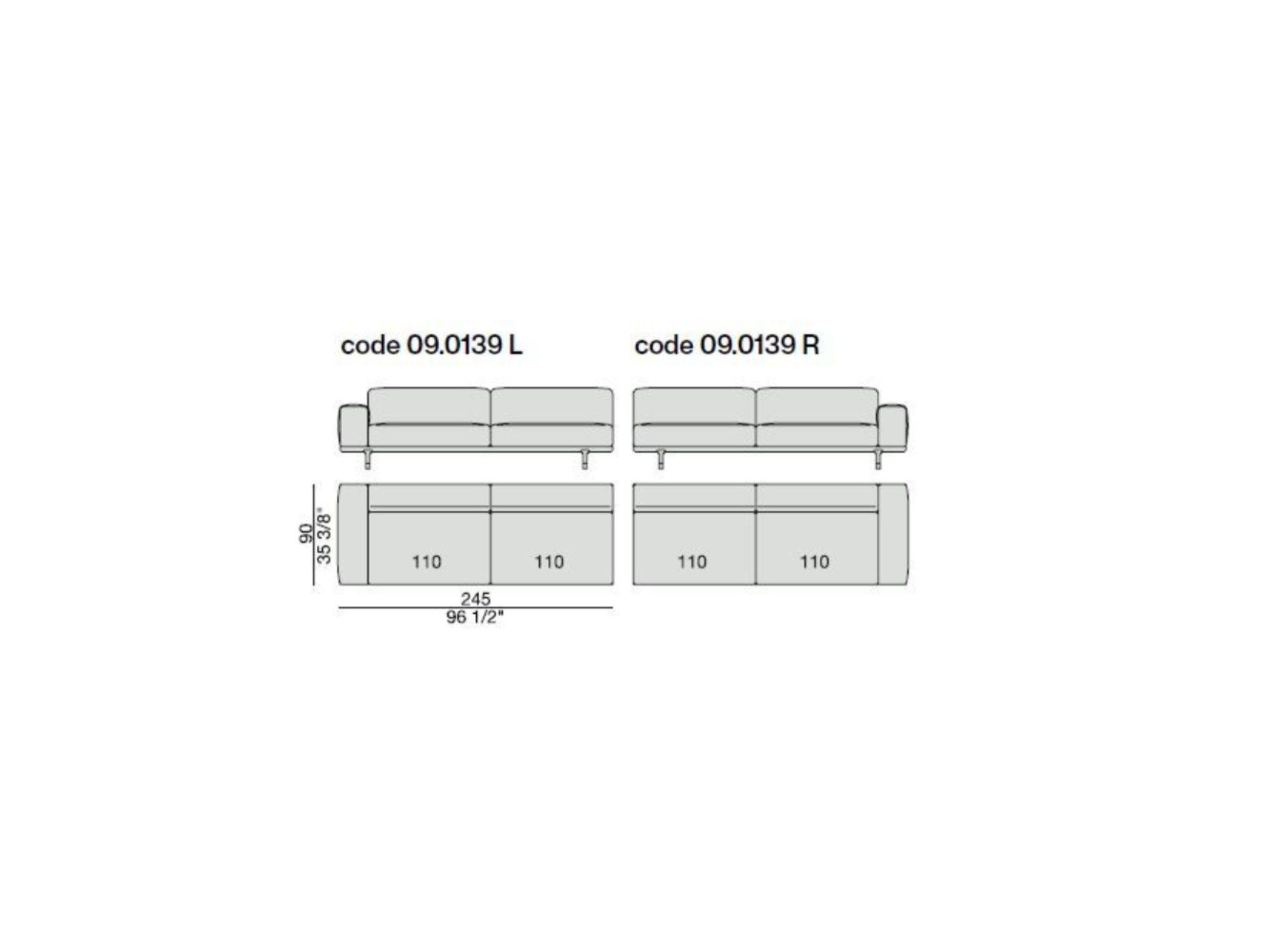 Тканевый диван с отсеком для хранения Porada Soul ARCH-00136846 - Вид №31