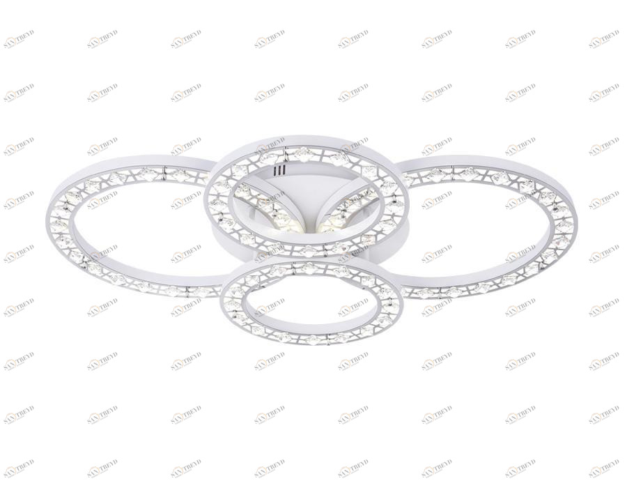 Потолочная светодиодная люстра Ambrella light Ice FA163 AMBRELLA LIGHT ДИЗАЙНЕРСКИЕ, ICE 00-3888724 Белый 