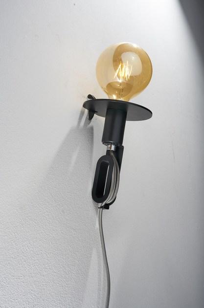 ZAVA Настенный светильник из металла с прямым светом Driyos naked sun-id-1483727 - Вид №2