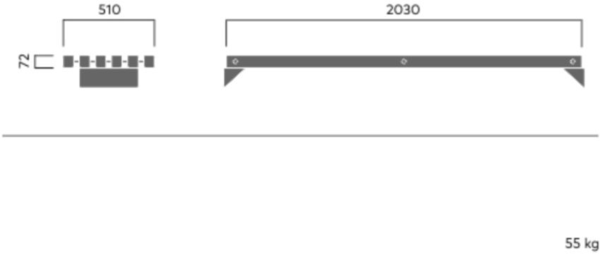 VESTRE Модульная скамья из стали и дерева со встроенным освещением Via sun-id-1499371 - Вид №4