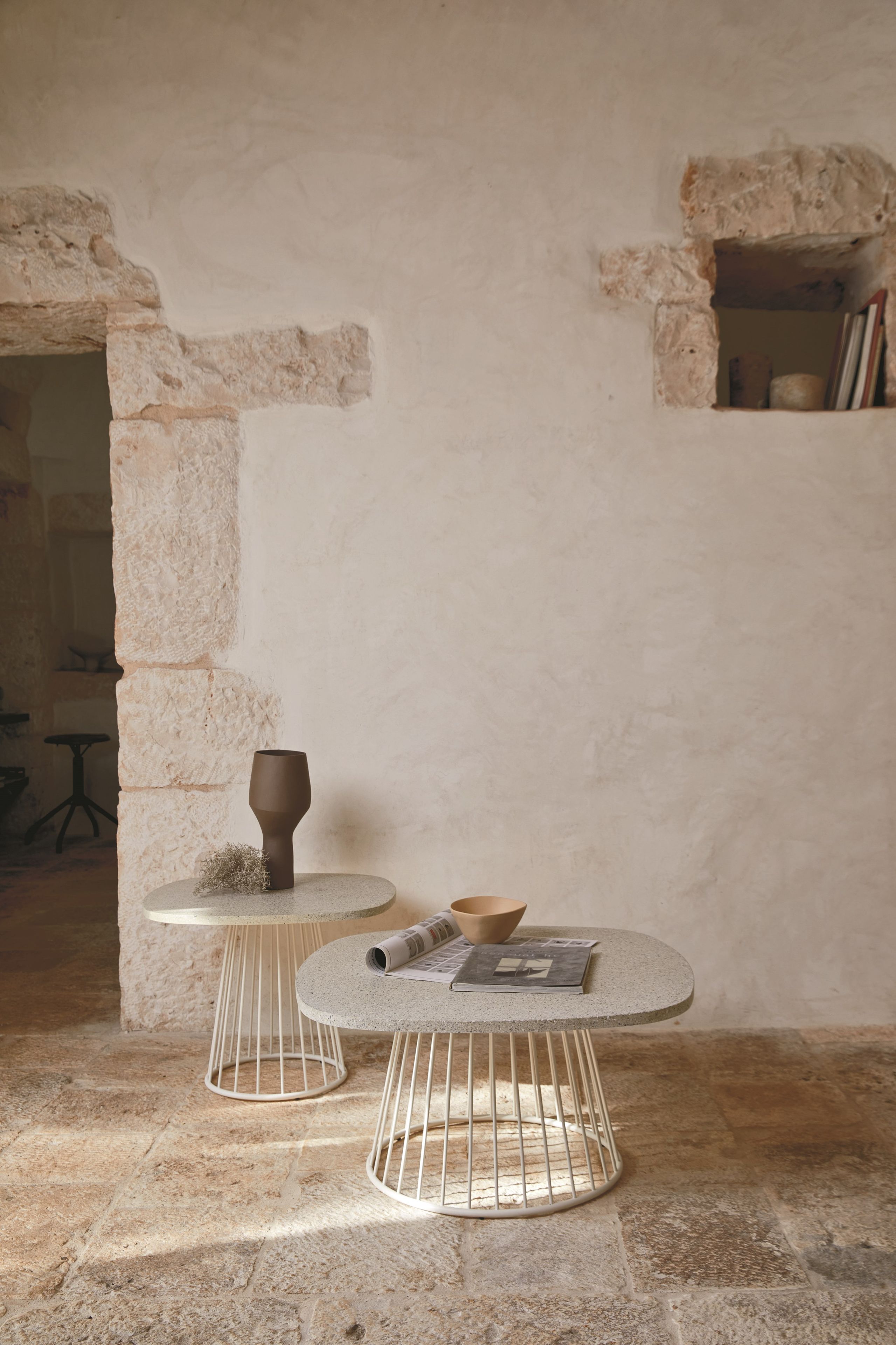 Низкий журнальный столик в зернах Roberti Charme ARCH-00016944 - Вид №1