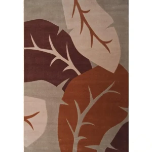 Ковёр Модерн 1.6х2.3 м полипропилен цвет бежевый