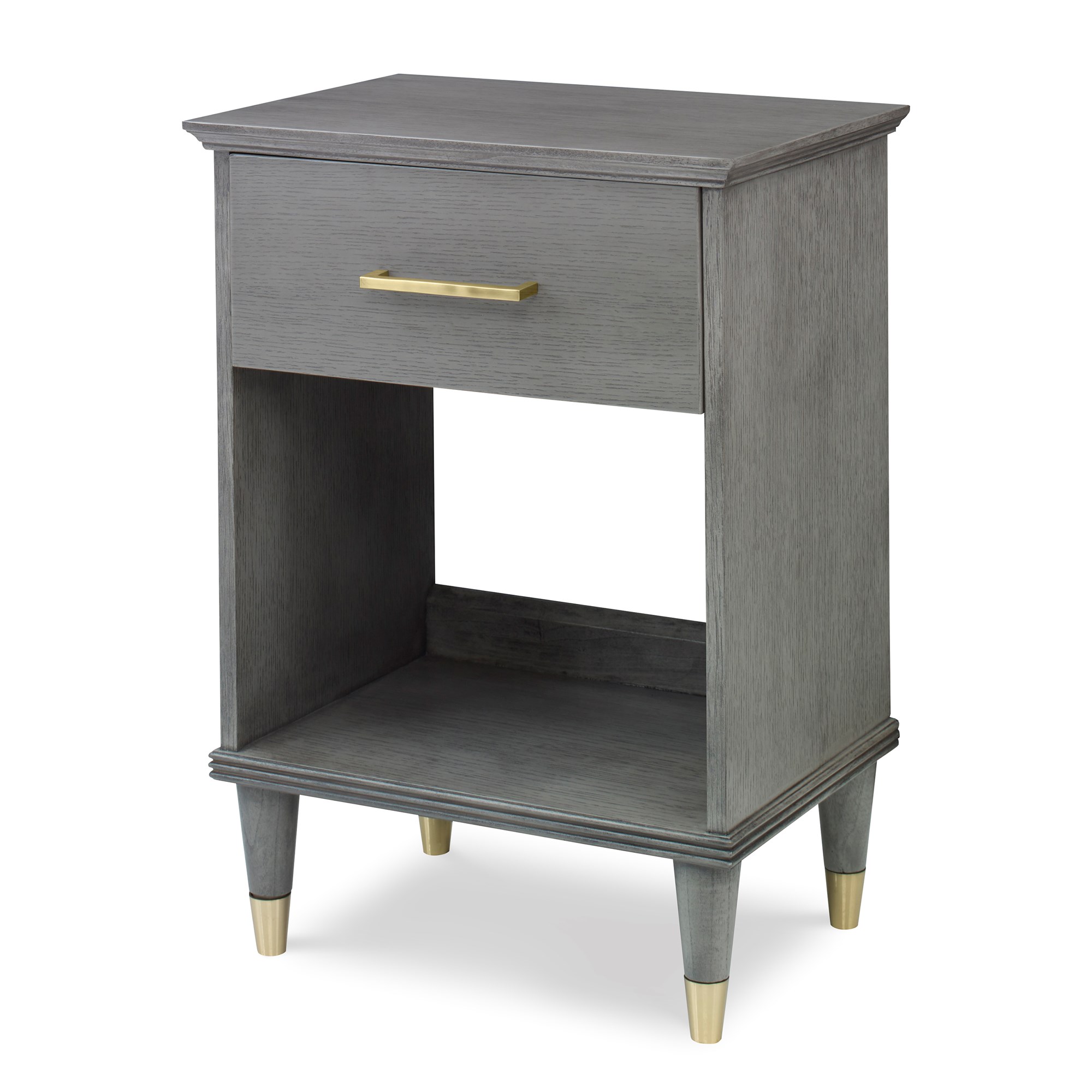 Тумбочки 09219-230-003 Braydon Nightstand - Ash Grey Ambella  - Вид №1
