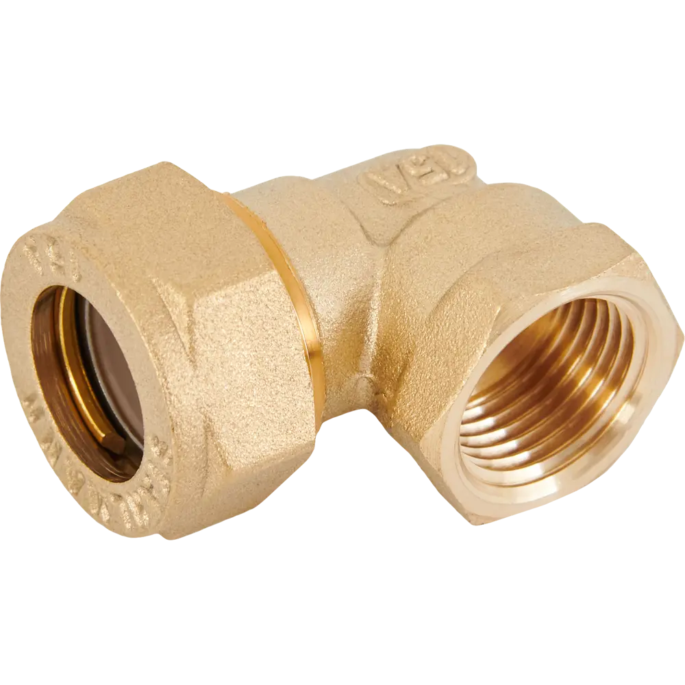 Обжимной угольник Stahlmann 15 мм для гофрированных труб 84754800 STLM-0054593