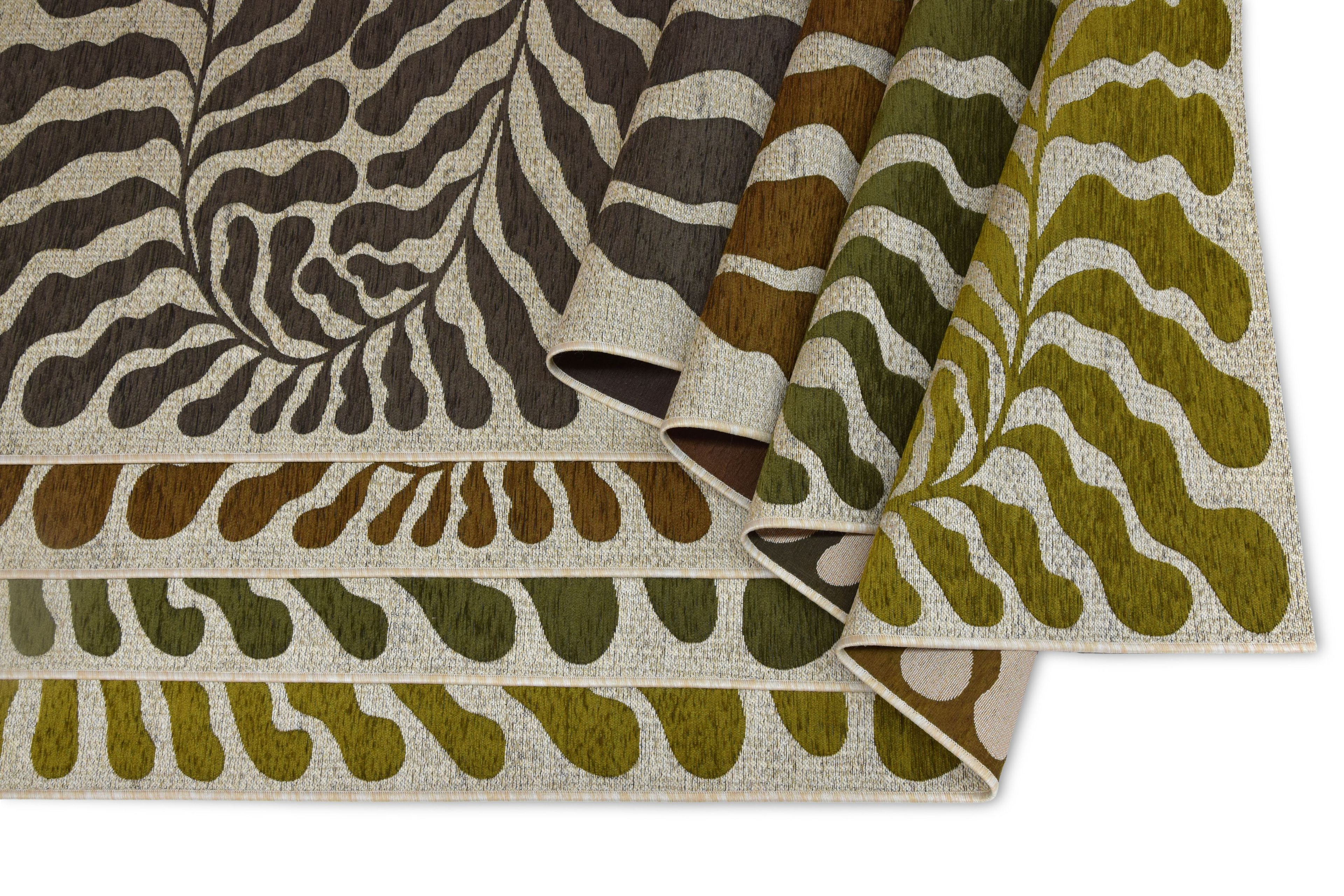 Прямоугольный напольный ковер с рисунком Ademi Outdoor ARCH-00090704 - Вид №6