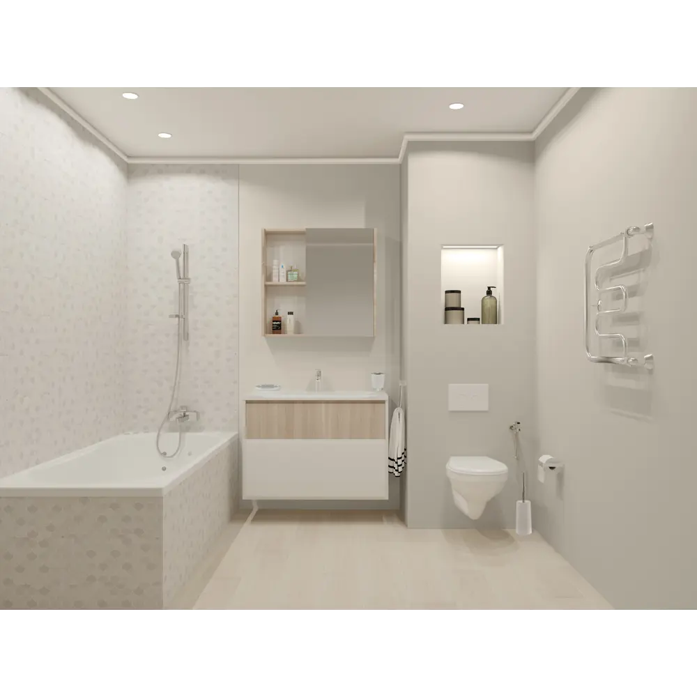 Краска PR-X Clean&Color 1 л Бежевый шифон PRIMALEX STLM-2141090 - Вид №4