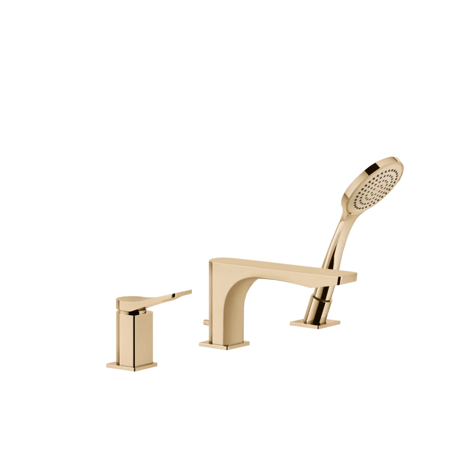 Смеситель для ванны 59037 735 Gessi Rilievo ТЕПЛАЯ БРОНЗА PVD 59037735