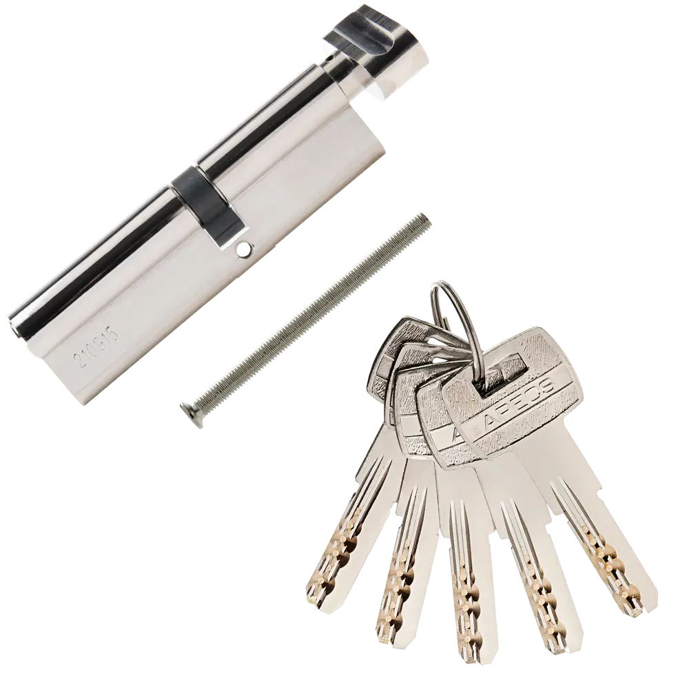 Цилиндровый механизм Apecs Pro с защитой от взлома, ключ-вертушка 84168071 SM STLM-1339802 - Вид №1