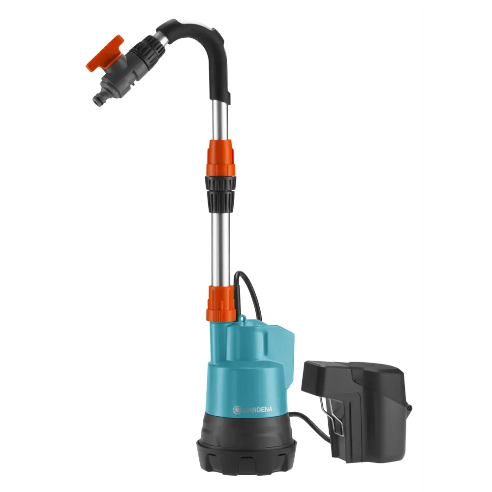 Насос садовый для полива из бочки Gardena 2000/2 LI-18, 1900 л/час 82306658 STLM-2095938 