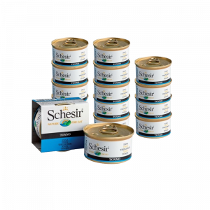 Т0040969*14 Корм для кошек тунец конс. 85г (упаковка - 14 шт) SCHESIR
