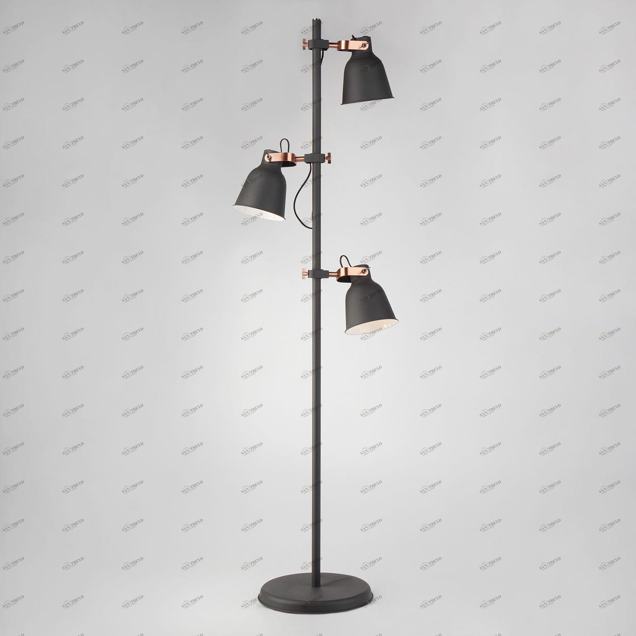 Торшер Eurosvet Projector 01031/3 черный EUROSVET  219572 Черный 