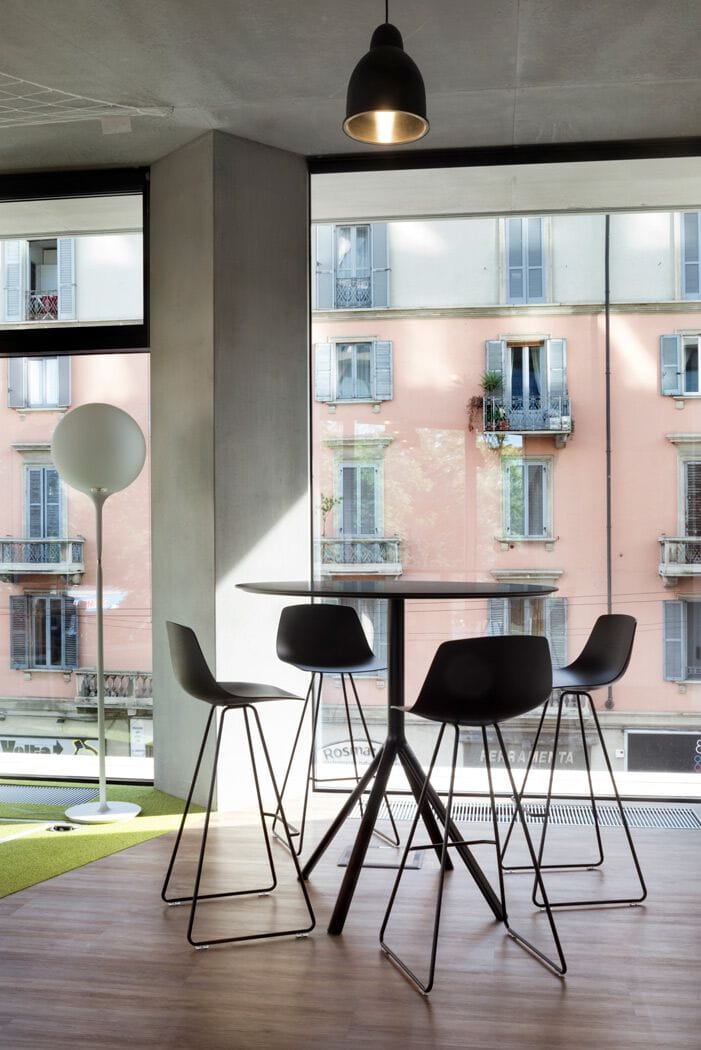 Высокий стул из многослойной ткани Lapalma MIUNN ARCH-00076621 - Вид №7