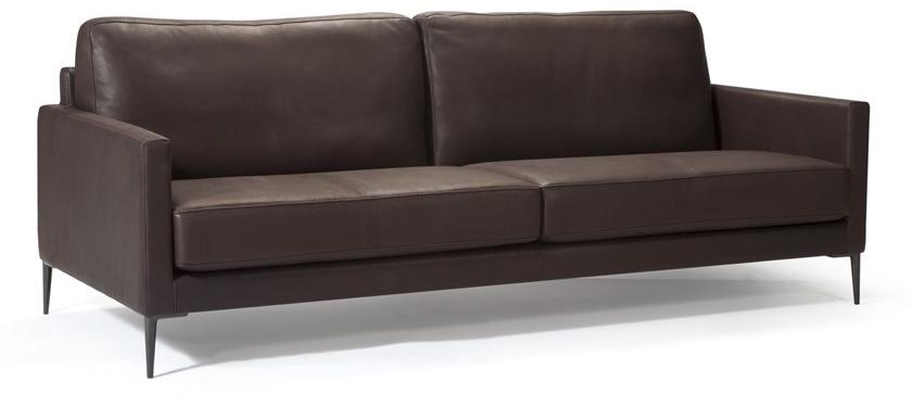 Duvivier Canapés 3-х местный кожаный диван со съемным чехлом Chantaco Chanxd21, chanxd22, chanxd23 - Вид №1