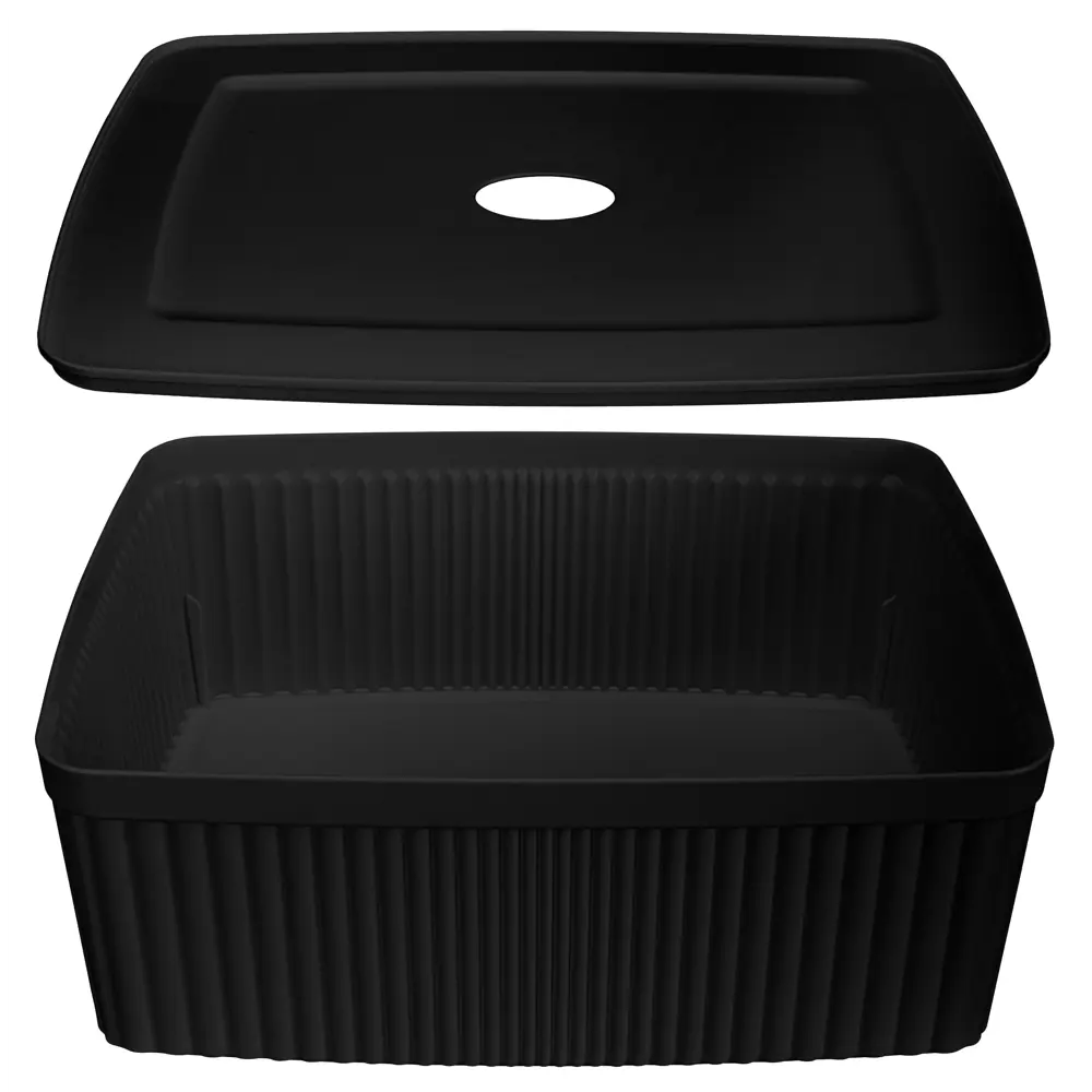 Santreyd Velvet — стильный лоток для хранения с крышкой 6.55 л 89357606 STLM-1081374 - Вид №5