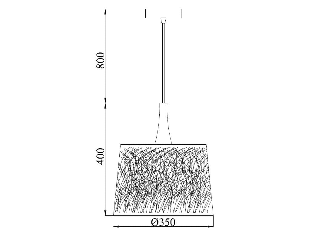 Металлический подвесной светильник Maytoni фонарь ARCH-00028024 - Вид №4