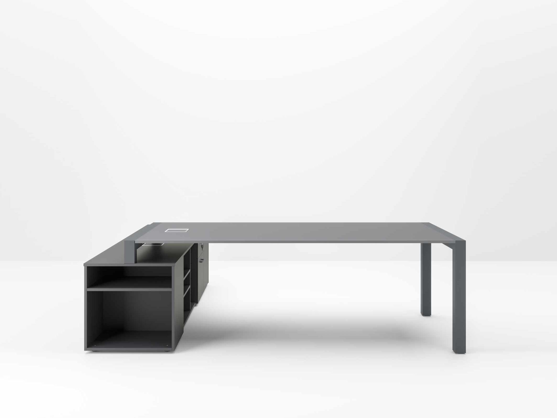 Исполнительный стол со встроенной полкой PROF Extralight ARCH-00070583 - Вид №12