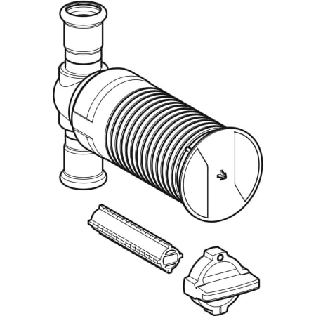 94913 Шаровой кран для скрытого монтажа Geberit Mapress Geberit  - Вид №1