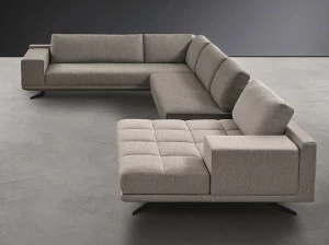 Bodema Модульный угловой диван из ткани с шезлонгом Blake