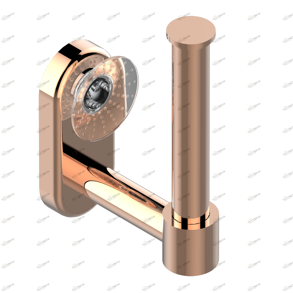 A2I-542 Бумагодержатель настенный резервный Thg-paris Perle Розовое золото A2I-542 CAT.F