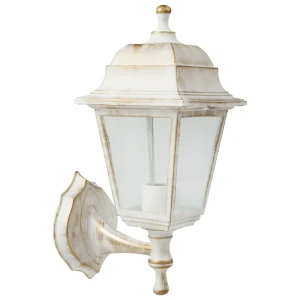 Бра уличное Apeyron Леда 1xE27x60 Вт, цвет белый, IP43