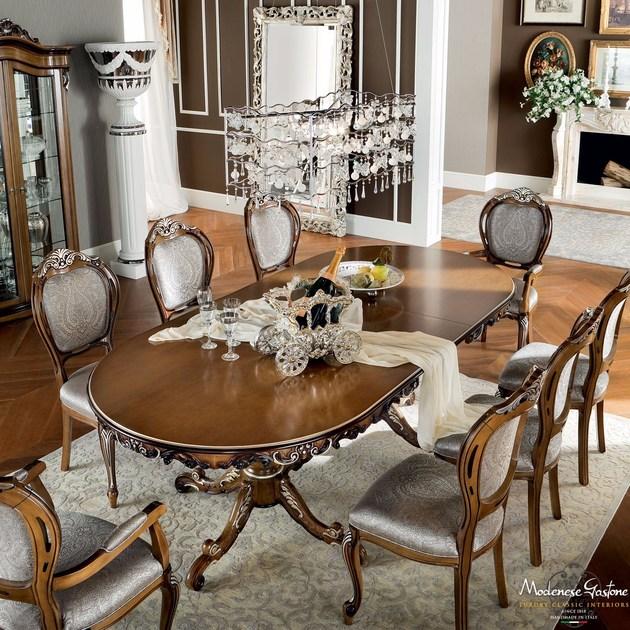 Modenese Gastone Овальный раздвижной стол для гостиной Bella vita sun-id-1401174 - Вид №1