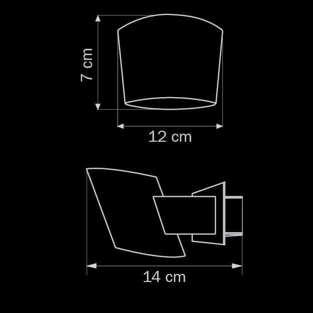 Бра галогеновое белое Dissimo 803610 LIGHTSTAR DISSIMO 00-3927612 Белый  - Вид №2