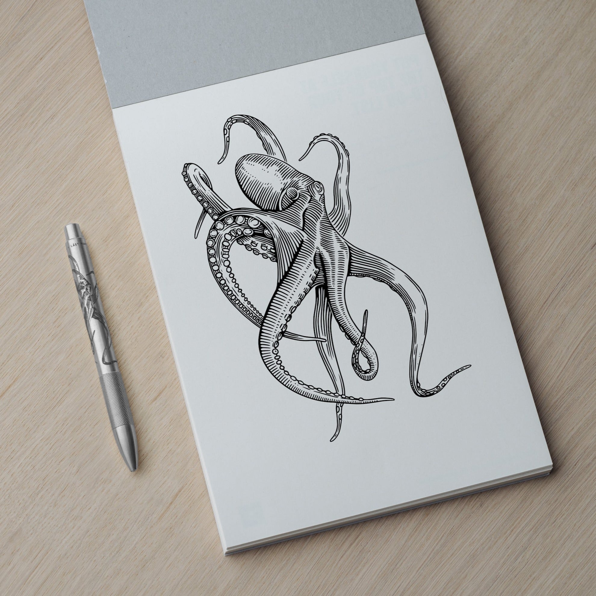 W207STE-7OCT X Lást Maps Octopus - механический карандаш - сталь - 0,7 мм Wingback  - Вид №3