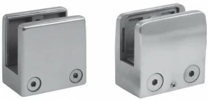 Metalglas Bonomi Крепление для парапетов из матовой стали