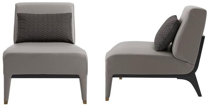 A.R. Arredamenti Кресло в коже Dilan D81 - Вид №1