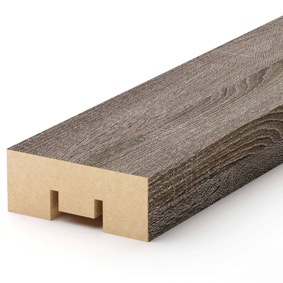 Интерьерная рейка МДФ STELLA Бриона Дуб Винтаж 16*40*2700 (уп.8 шт.) Standart STSR-803