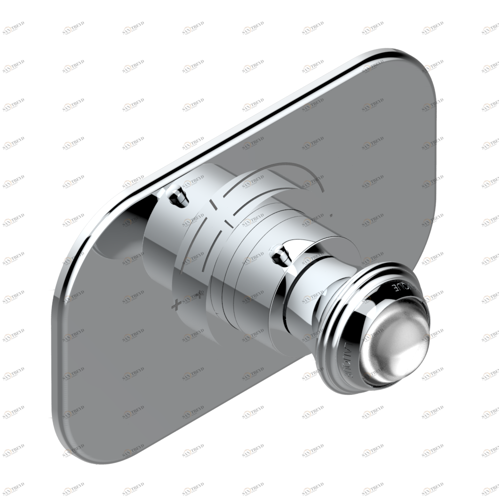 A2G-5100B Ручка регулировки для термостата THG, арт.5100A 1/2" и 5200A 3/4" Thg-paris Ange Хром A2G 5100B  A02 CAT.A