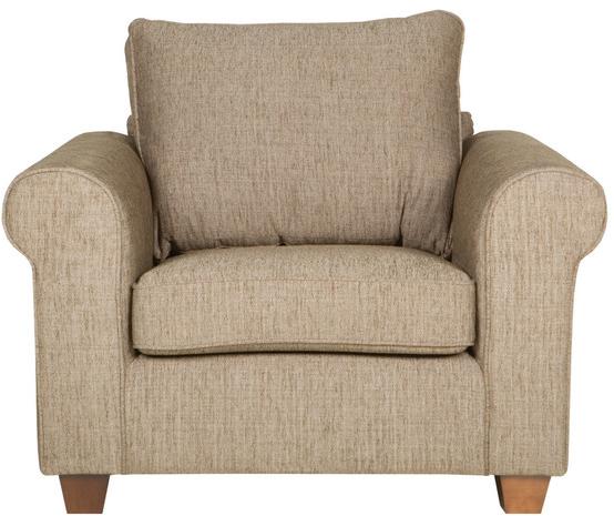 Sits Кресло с обивкой из ткани с подлокотниками Romantic sun-id-1418235 - Вид №1