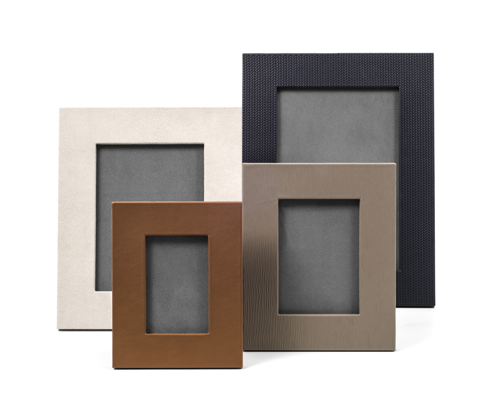 Рамка - 10Х15 см/тканая кожа_coffee Pinetti 00.1772.061.015 - Вид №3