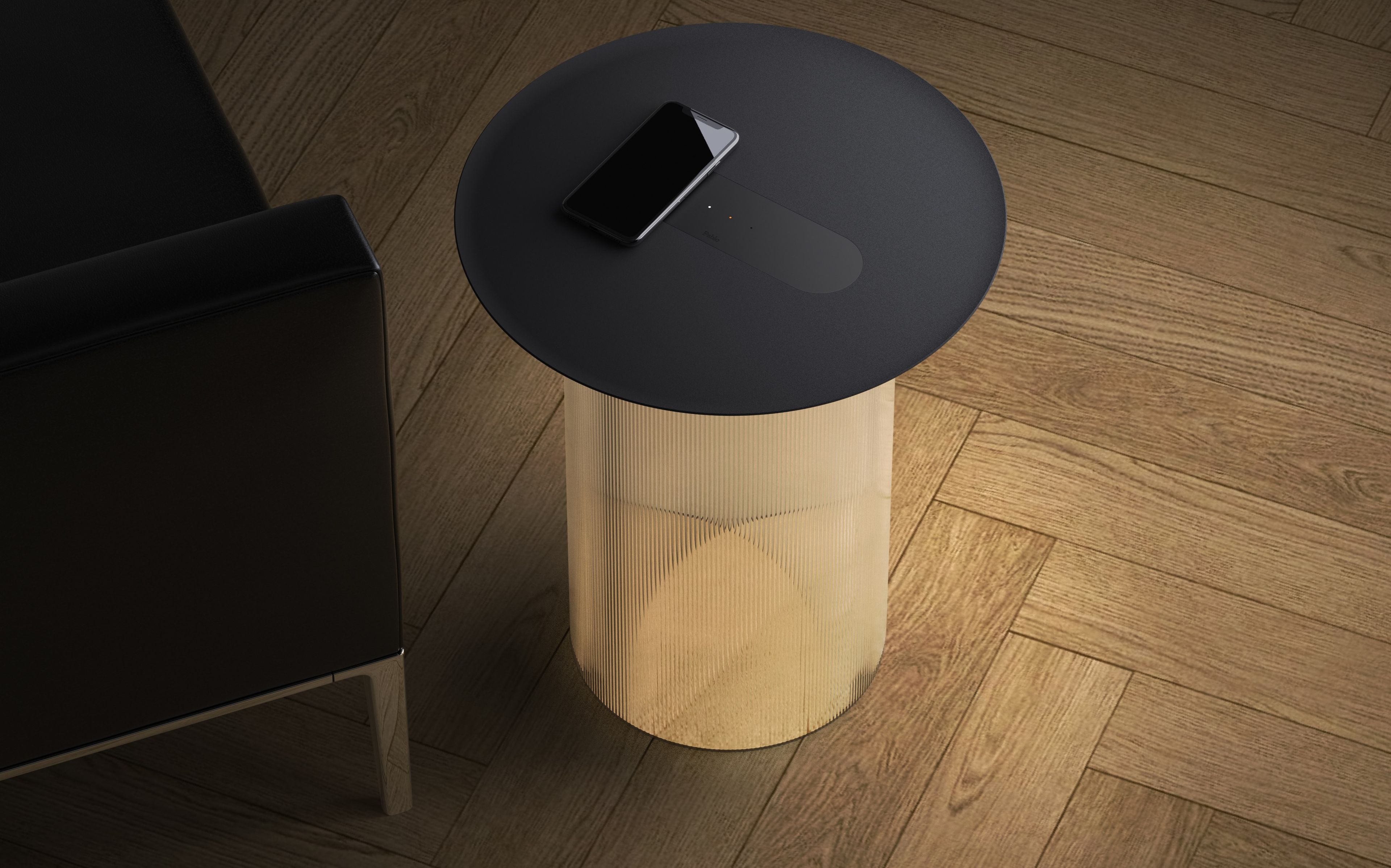 Акриловая лампа с зарядной поверхностью Pablo Designs CAROUSEL ARCH-00139129