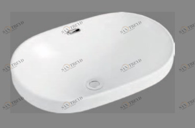 BB1004 Накладная раковина на столешницу  овальная BELBAGNO 