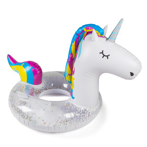 BMPF-0065 Круг надувной , unicorn glitter BigMouth