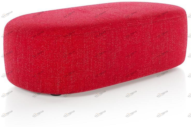 Liu Jo Living Collection Прямоугольный пуф из ткани с обивкой Ceci est un caillou sun-id-1437057