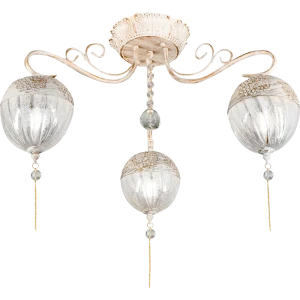 Люстра «Grace» 655/3PL 3хЕ14х40 Вт цвет белый/золотой