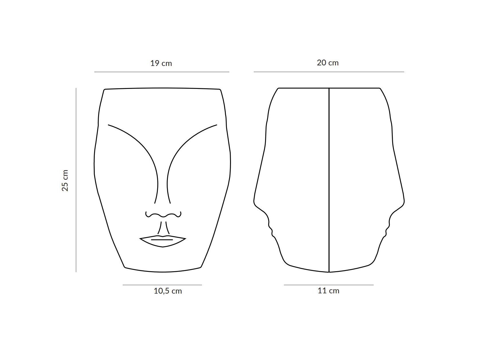 Перерабатываемый двухкомпонентный садовый горшок из смолы Ellemura Constantin ARCH-00110765 - Вид №6