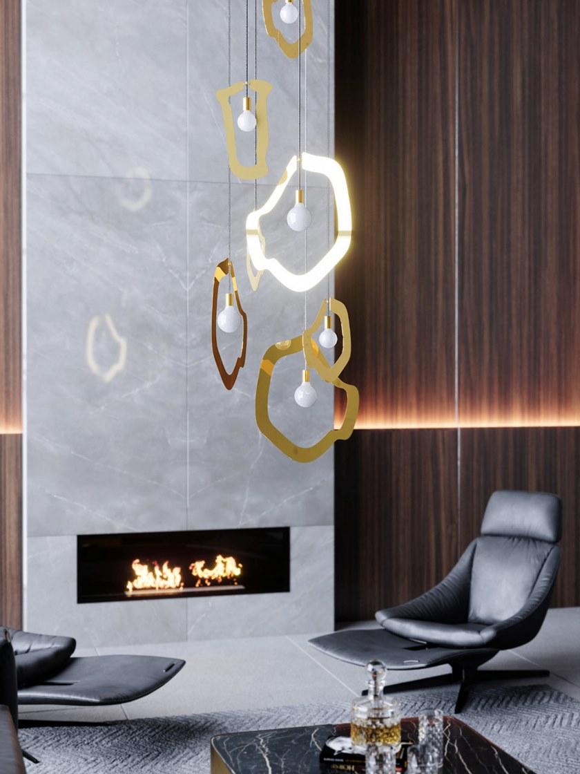 Hind Rabii Металлический светодиодный подвесной светильник Esprit ya-ya sun-id-1356369 - Вид №6