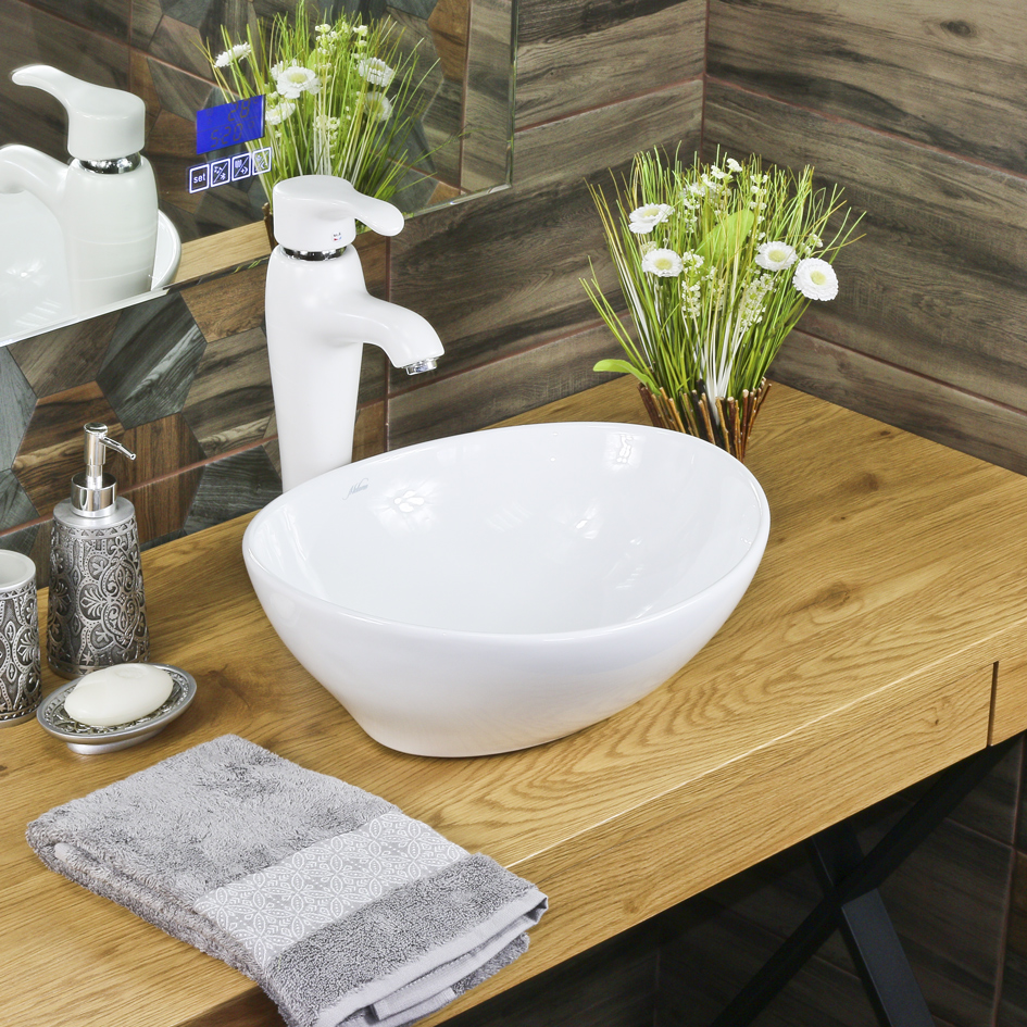 Накладная раковина melana mln-7138 7138-805 - Вид №3