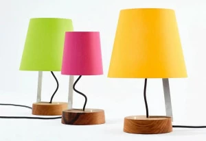 sixay furniture Прикроватная лампа из стали и дерева с фиксированным кронштейном Grace