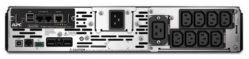 SMX3000RMHV2UNC Smart-ups x 2700 watts / 3000va rack/tower lcd 200-240v with network card, interface port smartslot, usb, extended runtime model, 2 u APC Santreyd  - Вид №1