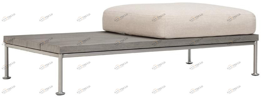 JANUS et Cie Прямоугольный журнальный столик / подставка для ног Gina sun-id-1460328