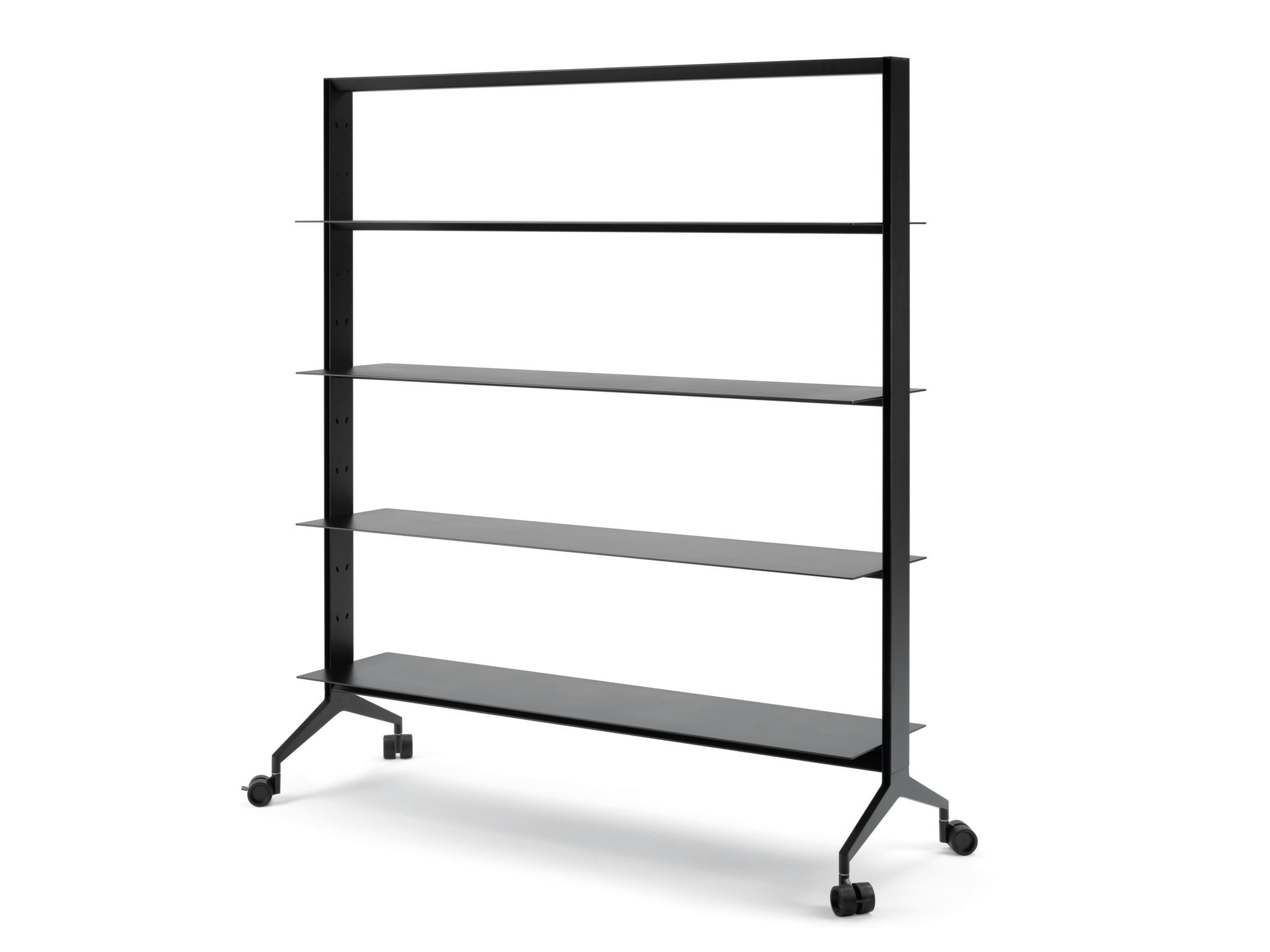 Алюминиевый офисный книжный шкаф с колесами Alias Aline Work ARCH-00032624