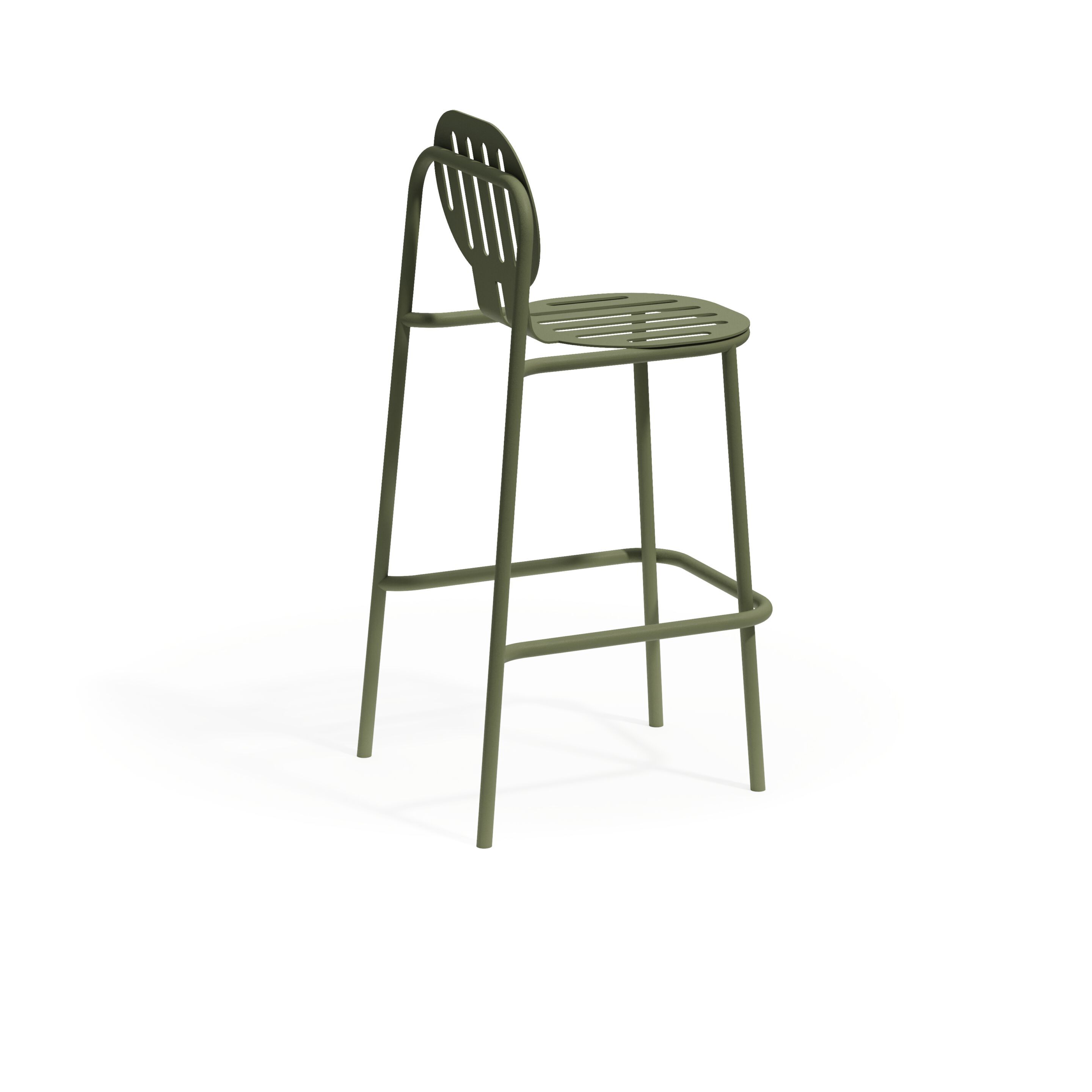 Высокий алюминиевый садовый стул с порошковым покрытием со спинкой Joyf пустыня ARCH-00120103 - Вид №15